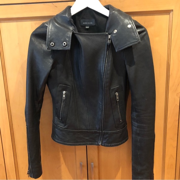 Aritzia exclusive mackage black lamb skin jacket - Picture 5 of 11